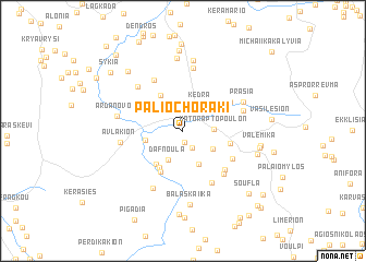 map of Paliochoráki