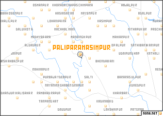 map of Pālīpāra Māsimpur