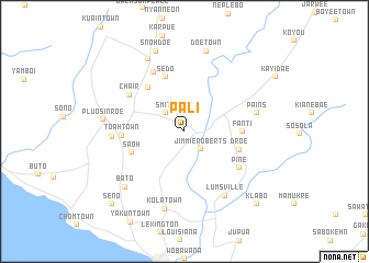map of Pali