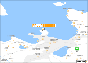 map of Paljassaare