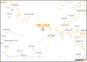 map of Paljike