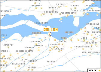 map of Pallāh
