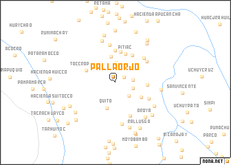 map of Palla Orjo