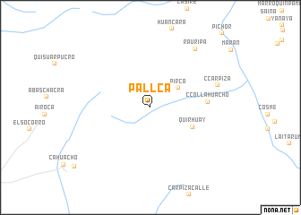 map of Pallca