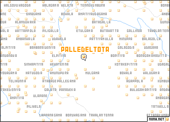 map of Palle Deltota