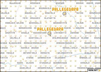 map of Pallegedara