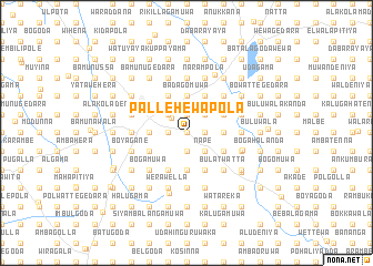 map of Palle Hewapola