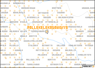 map of Pallekele Kadawidiya