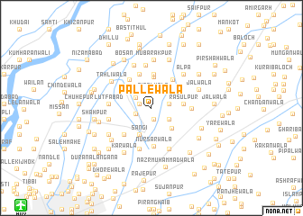 map of Pallewāla