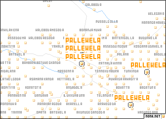 map of Pallewela