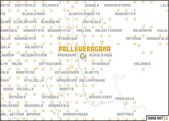 map of Palle Weragama