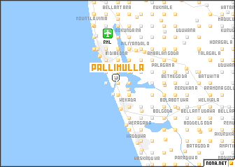 map of Pallimulla