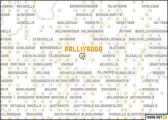 map of Palliyadda