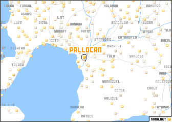 map of Pallocan