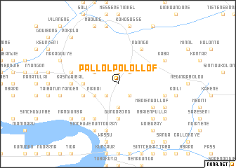 map of Pallol Pol Ollof