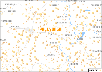 map of Pallyong-ni