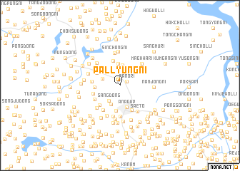 map of P\