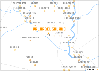map of Palma del Salado