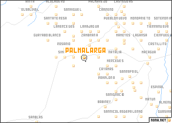 map of Palma Larga