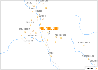 map of Palmaloma