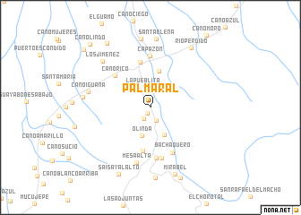 map of Palmaral