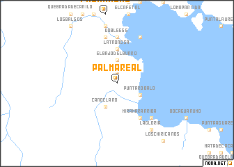 map of Palma Real