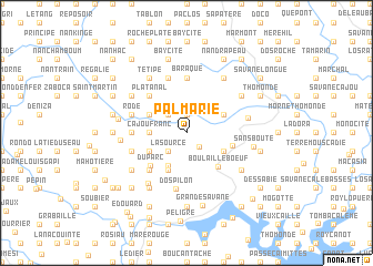 map of Palmarie