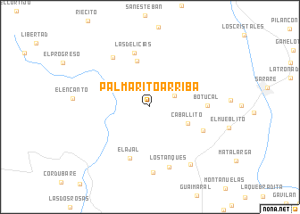 map of Palmarito Arriba