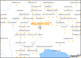 map of Palmaritos