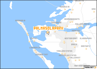 map of Palma Sola Park