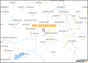 map of Palma Soriano