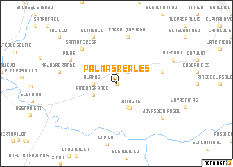 map of Palmas Reales