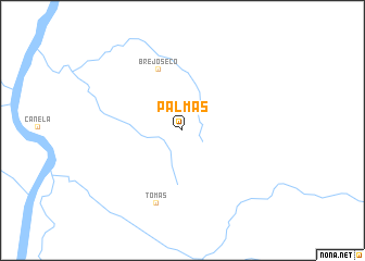 map of Palmas