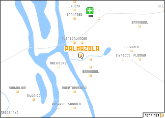 map of Palmazola