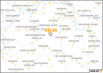 map of Palma