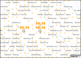 map of Palma