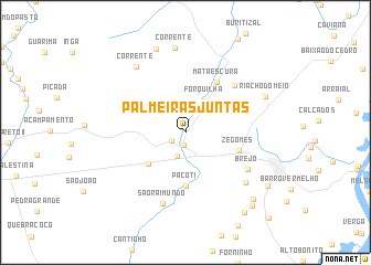 map of Palmeiras Juntas