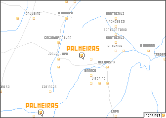 map of Palmeiras