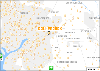 map of Palmer Park