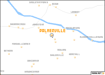 map of Palmerville