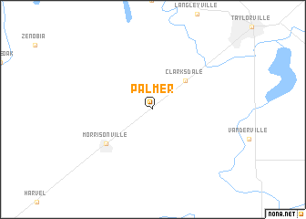 map of Palmer