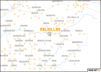 map of Palmillas