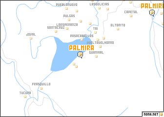 map of Palmira