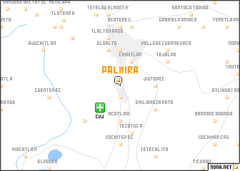 map of Palmira