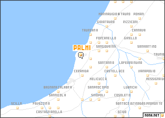 map of Palmi