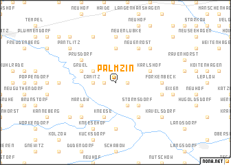 map of Palmzin
