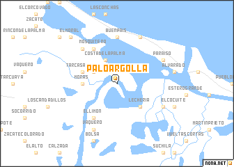 map of Palo Argolla