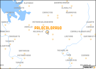 map of Palo Colorado