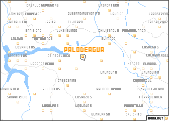map of Palo de Agua