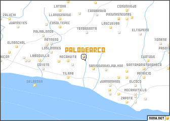 map of Palo de Arco